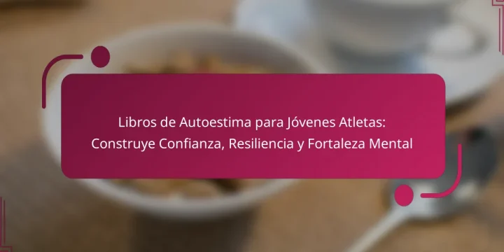 Libros de Autoestima para Jóvenes Atletas: Construye Confianza, Resiliencia y Fortaleza Mental